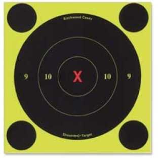 Birchwood Casey Shoot-N-C Targets: Bull's-Eye 6" X-Bull, Per 60 34560