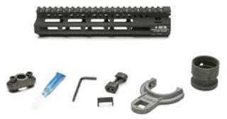 Bravo Company MLOK Compatible Modular Rail (MCMR) Black AR Rifles 9" BCM-MCMR-9-556-BLK