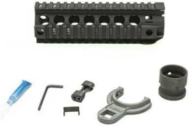 Click to see larger image. Bravo Company Manufacturing QRF-7 AR-15 Picatinny Free Float Quad Rail Hand Guard 7" Aluminum