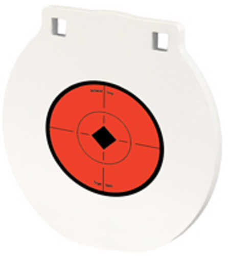 Birchwood Casey 1/2" Steel Target 8" Round White Bc-rnd8