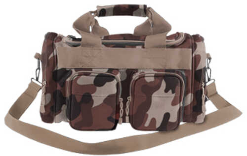 Bulldog Cases Economy Range Bag 2 Outside Pockets Nylon Throwback Camo Bd900tbc