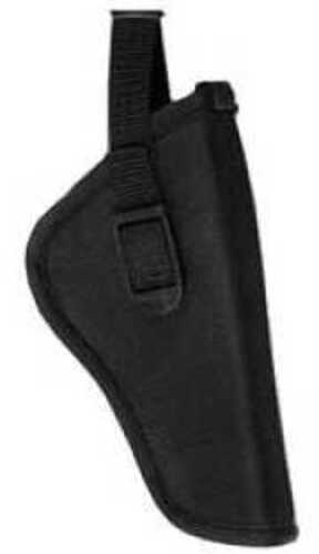 Bulldog Cases Deluxe Hip Holster Fits Medium Revolver With 3-4" Barrel Right Hand Black DLX-12