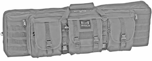 Bulldog Cases Tactical Rifle Seal Gray 37" Nylon BDT40-37SG