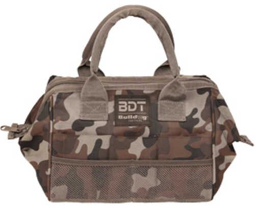 Bulldog Cases Bdt Tactical Ammo & Accessory Range Bag 12"x8"x10" Nylon Throwback Camo Bdt405tbc