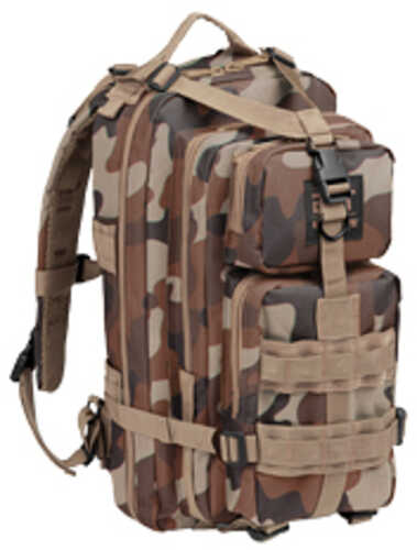 Bulldog Cases Bdt Day Pack Backpack 18"x10"x10" Nylon Throwback Camo Bdt410tbc