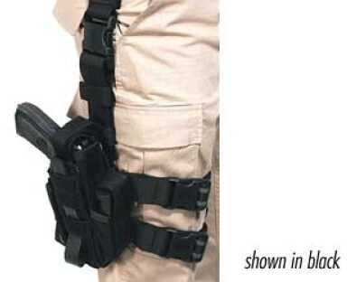 BLACKHAWK! Omega VI Ultra Holster Universal Handgun Fit Equipped With Light or Laser Ambidextrous Coyote Tan 40MLH1CT