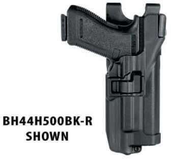 BLACKHAWK! Level 3 Duty SERPA Light Bearing Belt Holster (Xiphos Only) Fits Glock 17/19/22/23/31/32 Right Hand Matte Fin