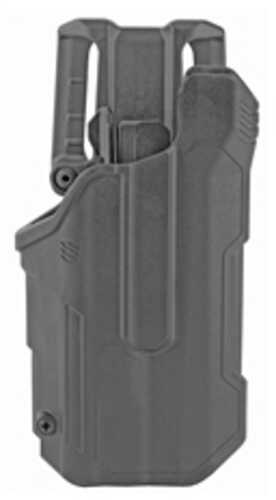BLACKHAWK T-Series L2D Duty Holster Right Hand Finish Fits Sig P320/250 With TLR1/TLR2 Includes Jacket Slot Belt