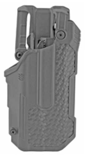 BLACKHAWK T-Series L3D Duty Holster Right Hand Fits Sig P320/250 With TLR1/TLR2 Includes Jacket Slot Belt Loop Bas