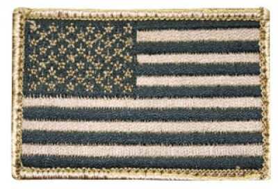 BlackHawk Products Group American Flag Patch Tan/Black 2"X3" 90DTFV