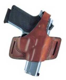 Bianchi 5 Black Widow Leather Holster Plain Size 13 Right Hand 15716
