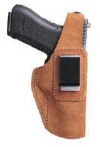 Bianchi 6D Deluxe Waistband Holster Natural Suede, Size 12, Right Hand 19044