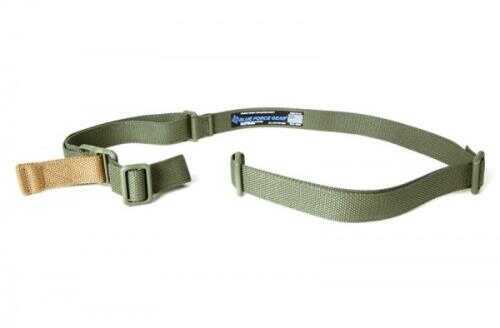 Blue Force Gear Molded Acetal Adjuster Padded Sling 2-To-1 Point Coyote Brown VCAS-2TO1-RED-125-AA-CB