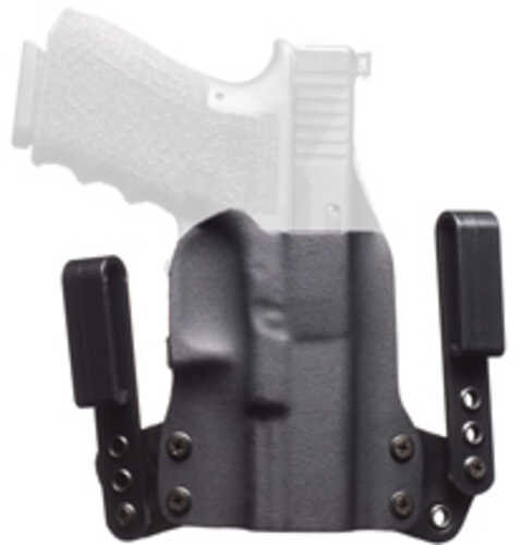 BlackPoint Tactical Mini Wing IWB Inside Waistband Holster Fits Sig P365 X-Macro Right Hand Leather & Kydex Construction