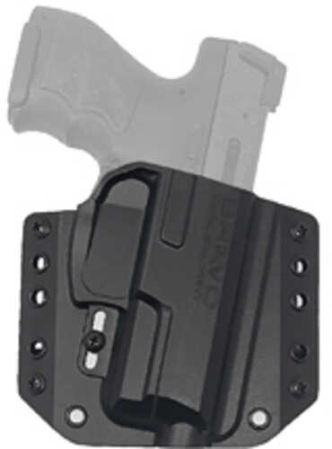 Bravo Concealment BCA OWB Holster 1.5" Belt Loops Fits HK VP9SK Right Hand Black Polymer