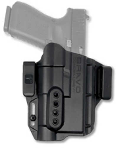 Bravo Concealment Torsion Light Bearing IWB Holster Waistband Clips Fits Glock 19/19X/23/32/45 w/Streamlight