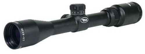 Bsa Optics Tactical Weapons Rifle Scope 2.5-8X 36 Mil-Dot Black 1" TW25-8X36