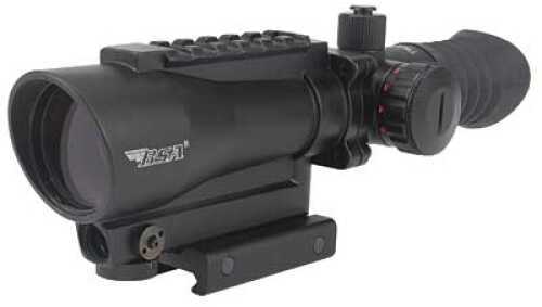 Bsa Optics Tactical Weapon Rifle Scope 1X 30 Red Dot Black 650 Nm 3R Laser Fully Multi Coated Fast Focus 4"