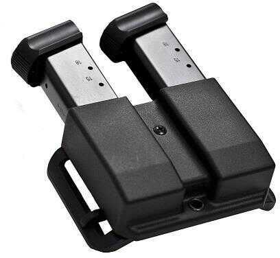 Blade Tech Industries Revolution Dmp - Double Mag Pouch Ambidextrous Black Stack Mags Hard Tek-l
