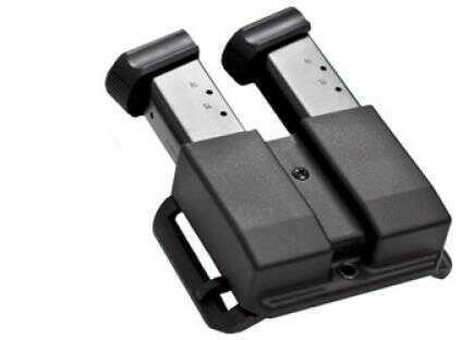 Blade Tech Industries Revolution Dmp - Double Mag Pouch Ambidextrous Black for Glock 10/45 Magazines Hard