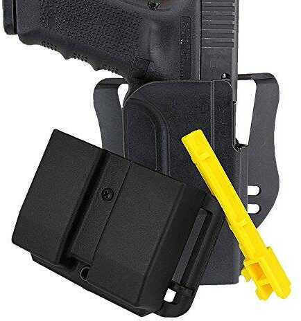 Blade Tech Industries Revolution Combo Pack Belt Holster Right Hand Black for Glock 17/22/31 Hard Pack: