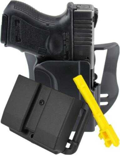 Blade Tech Industries Revolution Combo Pack Belt Holster Right Hand Black for Glock 26/27/33 Hard Pack: