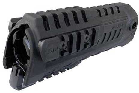 AR-15 CAA M4S1 Forend Black Two Interchangeable Bottom Rails- 4" & 1.75" Side Heat Sheilds Made With