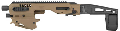 Command Arms Micro Roni Conversion Kit Fits SIG P320 Chassis Pistol Brace Polymer Tan