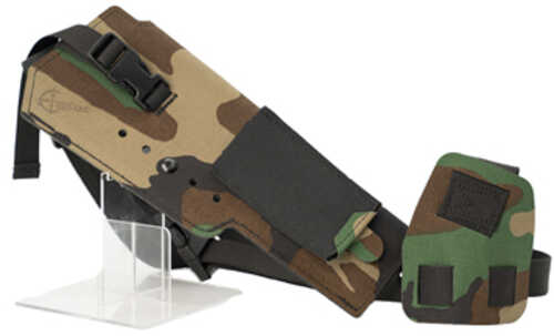 Cole-TAC Varmint Wrangler XL Chest Holster Fits Most Full Size Pistols with Suppressors Attached and Weapon Mounted Ligh