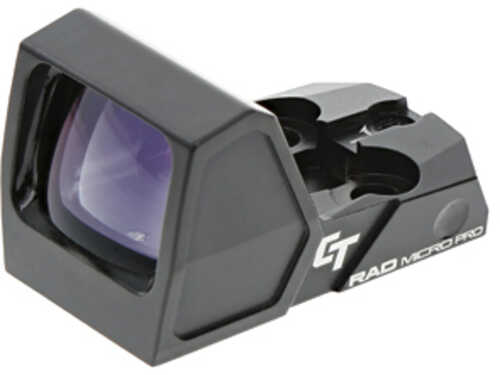 Crimson Trace Corporation RAD Micro Pro Green Dot Compact Open Reflex Sight Black 5 MOA 01-3000038