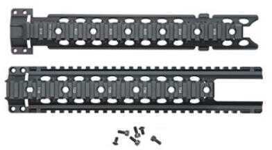 Centurion Arms C4 Mid Length Cutout Rail 2 Piece Free Float Black Finish 0609-MC