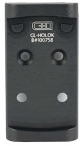 C&h Precision Weapons Chp Adapter Plate Fits The Glock Mos (not 43x Or 48) Converting It To Holosun 407/507k Ano