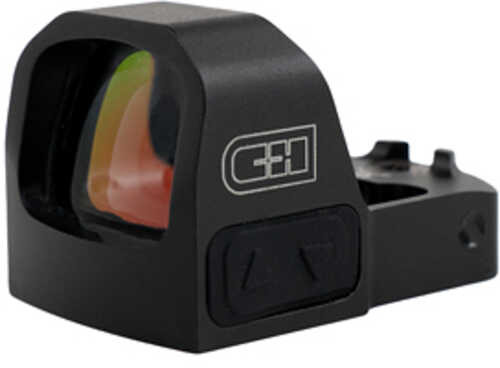 C&h Precision Weapons Edc Reflex Sight 3 Moa Red Dot Cnc Machined One Piece Aluminum Housing 50 000 Hour Battery Life Ma