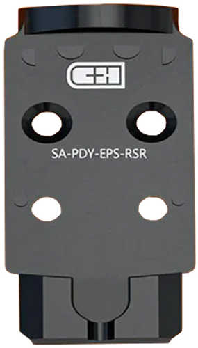 C&H Precision Weapons V4 Optic Mounting Plate Fits Springfield Prodigy For Holosun EPS/EPS Carry Anodized Finish Black S