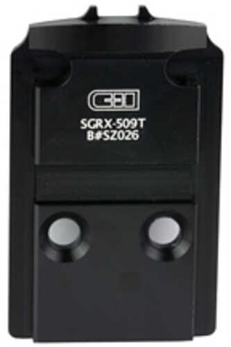 C&h Precision Weapons Chp Adapter Plate Converts The Sig P320 Rx/pro Series/axg To The Holosun 407/507k Anodized Finish