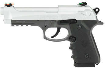 Crosman Mako CO2 Powered Blowback BB Air Pistol Semi Automatic Silver Metal Slide and Steel Barrel 20 Round Drop Out Mag