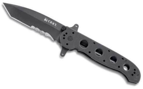 Columbia River Knife & Tool M16 Special Forces Folding 8Cr14MoV/Titanium Nitride Combo Tanto Point Dual Thumb Stud