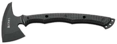 Columbia River Knife & Tool Kangee T-Hawk Tomahawk 2.93" SK5 Carbon Steel/Black Powder Coat Plain Axe Edge with Spike Bl