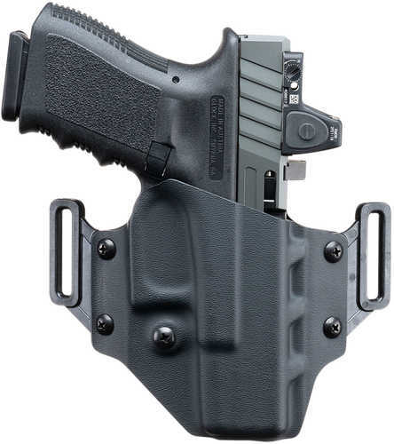 Crucial Concealment Covert OWB OWB Holster Right Hand Kydex Black Fits Sig Sauer P320 1003