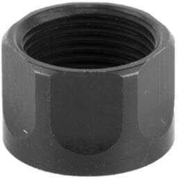 Click to see larger image. Dead Air Armament Thread Protector 1/2 x 28 RH Rimfire Black Finish DA424