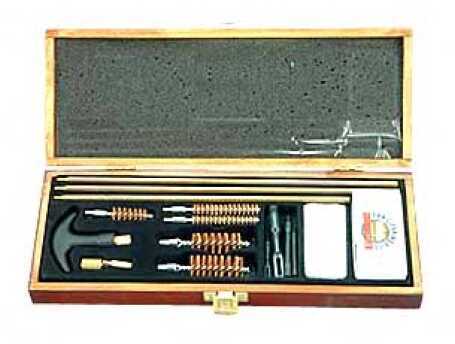 DAC Cleaning Kit For Universal Gun Wood Box 17 Pieces UGC66W