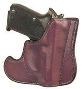 Don Hume 001 Front Pocket Holster Ambidextrous Brown 2" S&W .38 Body Guard With Laser Leather J100103R