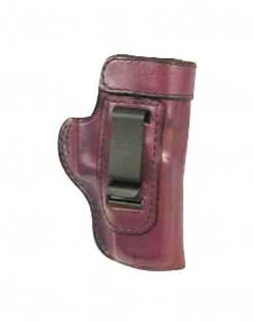Don Hume H715M Clip-On Holster Inside The Pant Fits Glock 17/31 Left Hand Brown Leather J167100L