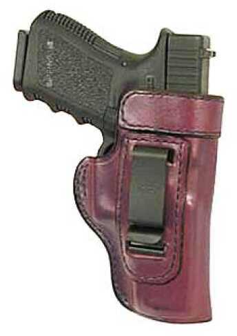 Don Hume H715M Clip-On Holster Inside The Pant Fits Glock 20/21 Right Hand Brown Leather J168100R