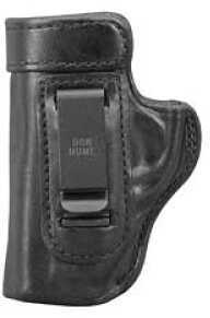 Don Hume H715-M Belt Holster Right Hand Black 2" Taurus Public Defender Leather With Clips J168507R