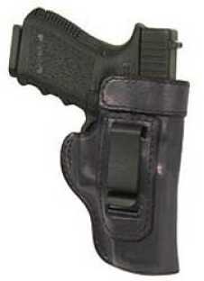 Don Hume H715M Clip-On Holster Inside The Pant Fits Kahr PM9 Right Hand Black Leather J168805R