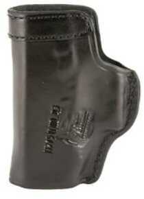Don Hume H715-M Clip-On Holster Inside the Pant Fits Glock 43 Right Hand Black Leather J169191R
