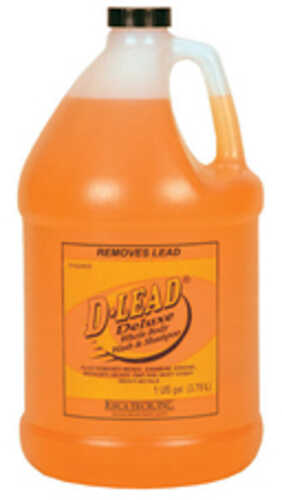 D-Lead Liquid Deluxe Whole Body Wash and Shampoo Four 1-Gallon Bottles per Case Removes Heavy Metal Dusts Contaminants D