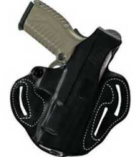 Desantis 001 Thumb Break Scabbard Belt Holster Right Hand Black for Glock 17/22 Leather 001BAB2Z0