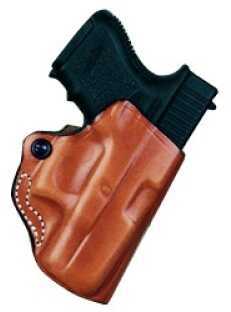 Desantis Mini Scabbard Belt Holster Fits S&W J Frame Right Hand Black Leather 019BA02Z0